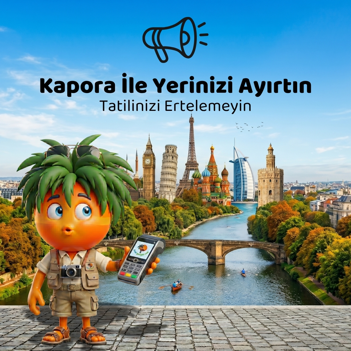 Kapora İle Yerinizi Ayırtın
