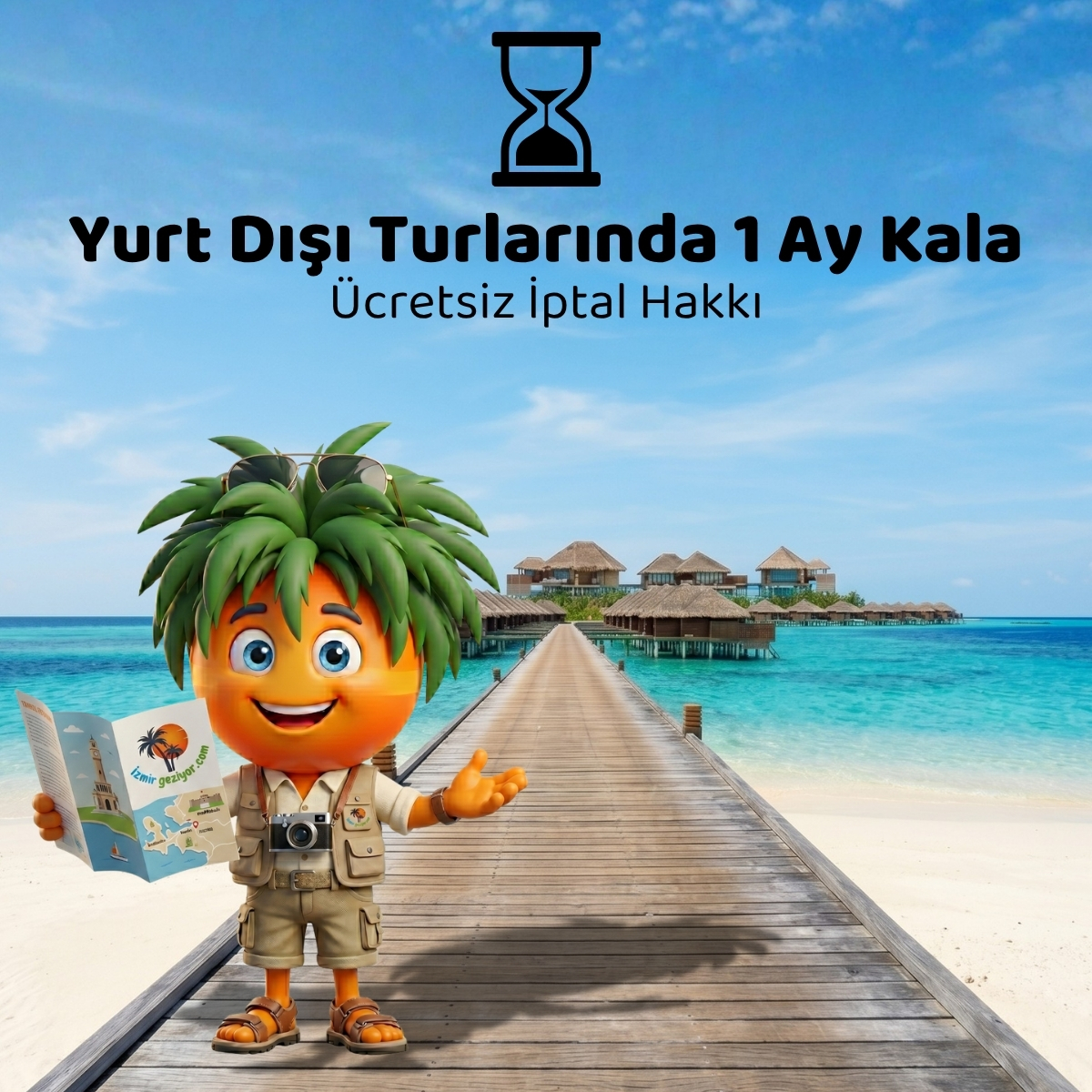 Yurt Dışı Turlarında 1 Ay Kala Ücretsiz İptal